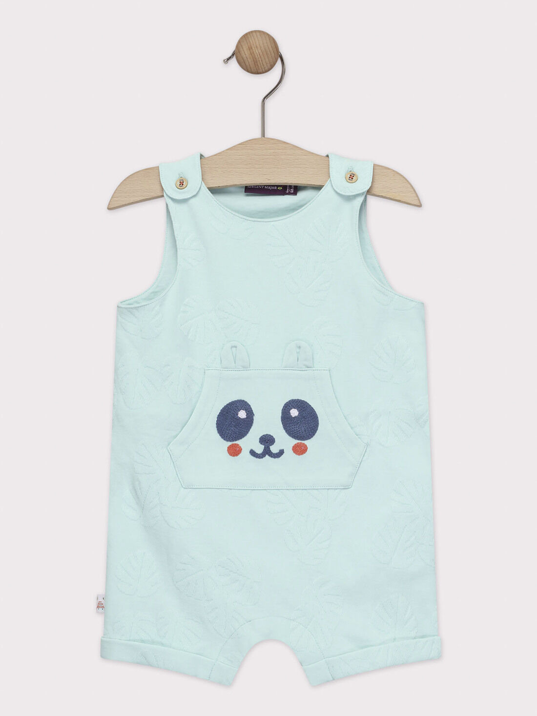 Combinaison courte bébé garçon bleu turquoise : Ensemble, combinaison et  salopette bébé | SergentMajor
