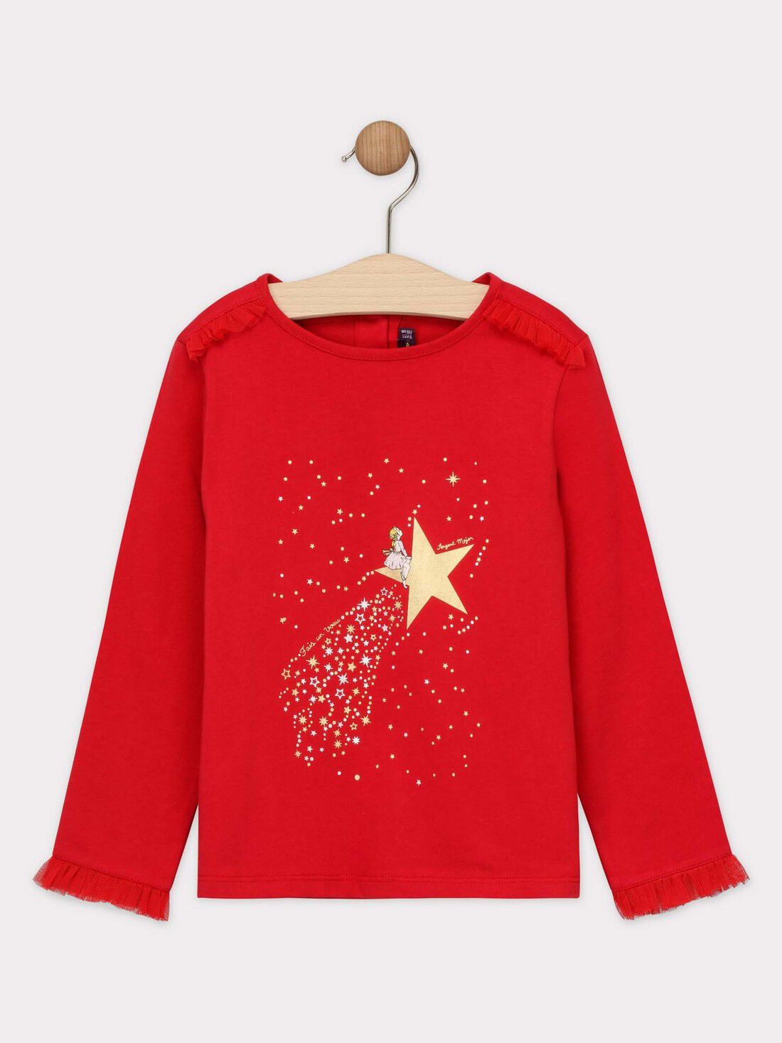 Tee shirt fille noel