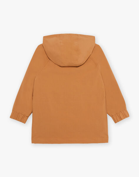 Parka camel 3 en 1 à capuche FRAVAGE / 23E3PG52PARA014