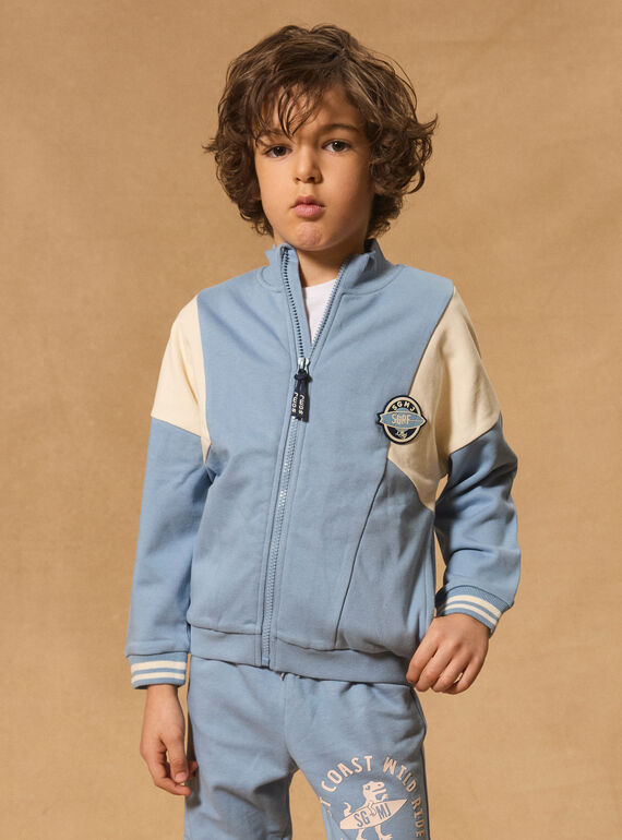 Gilet Bleu et Blanc MMATALAGE / 25E3PG51JGH219