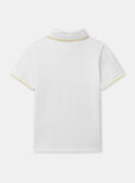 Polo Blanc MMIBASAGE 2 / 25E3PGT2POL001