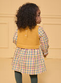 Robe bi-matière carreaux LALESLIE / 24H1BFO1ROB001