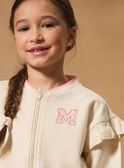 Sweat zippé à volants MIXFLETTE / 25E2PF52JGH311