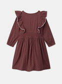 Robe gaze de coton brodée MABRODETTE / 25E2PF72ROB511