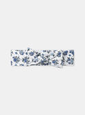 Bandeau cheveux blanc imprimé fleuri Bébé Fille NAJILL / 25H4BFQ1BAN009