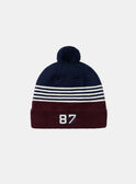 Bonnet maille avec pompom LIOBONAGE / 24H4PG81BON070