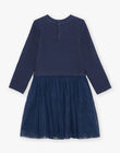 Robe bimatière bleu marine DROFALETTE 1 / 22H2PF82ROB622