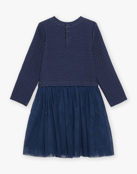 Robe bimatière bleu marine DROFALETTE 1 / 22H2PF82ROB622
