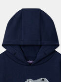 Sweat à capuche Dinosaure LITONAGE 1 / 24H3PGB1SWE070
