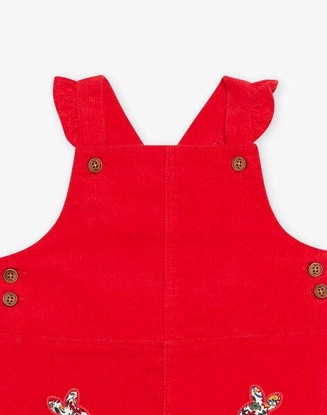 Robe chasuble rouge DAESTER / 22H1BFE1CHS050