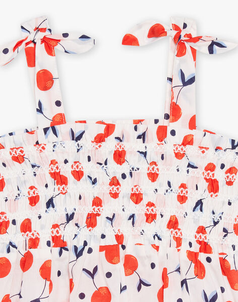 Top écru à imprimé cerises FLYNOETTE / 23E2PFR2DEB001