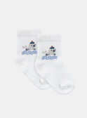 Lot de 3 chaussettes bébé garçon KACESAR / 24E4BG42LC3001