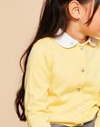 Cardigan jaune en coton FRITETTE 2 / 23E2PFJ3CAR010