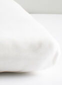 Drap housse blanc Bambou 40x80 cm 0-6 mois DRA HOUS BLA BA / 11PCTE001TRB000