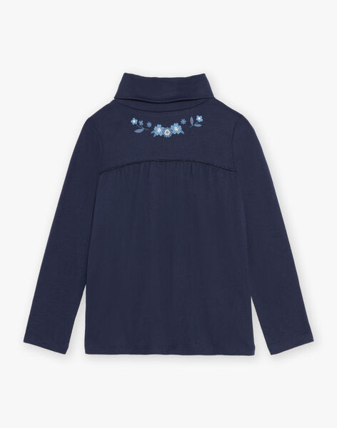 Pull à manches longues bleu marine à imprimé fleuri DROJAETTE 2 / 22H2PF81SPL622