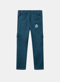 Pantalon Bleu Canard LARAPAGE / 24H3PGR1PAN714