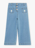 Jean wide legs bleu FADYETTE / 23E2PF81PANP272