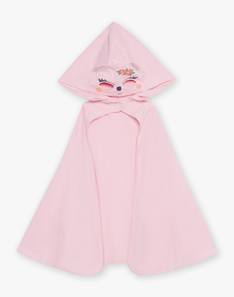 Pyjama deux pièces rose pâle en coton avec cape tête de koala FLOPOETTE 2 / 23E5PF42PYT030