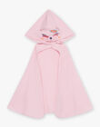 Pyjama deux pièces rose pâle en coton avec cape tête de koala FLOPOETTE 2 / 23E5PF42PYT030