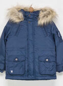 Parka bleue PESCAGE / 18H3PGG3PAR205