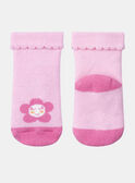 Chaussettes roses à motifs KABRITNEY / 24E4BF33SOQD314