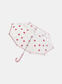 Parapluie transparent imprimé pomme Fille NOPLUETTE / 25H4PFP1PUI030