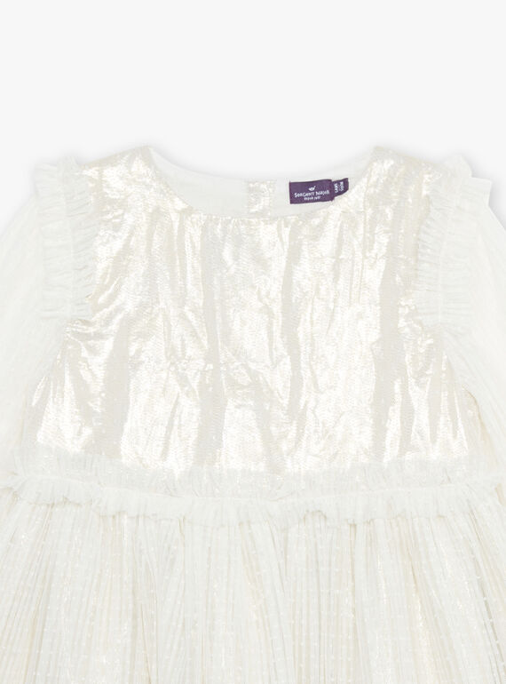 Robe plisée en tulle DAEFETTE / 22H2PF61ROB005