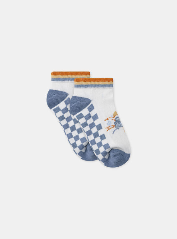 Chaussettes Basses Blanche MLOSOKAGE / 25E4PGP1SOB000