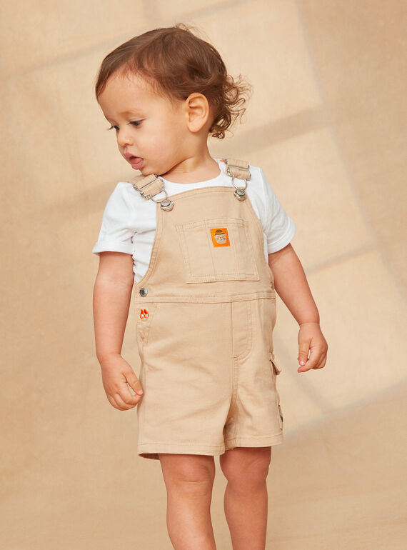Salopette Courte Beige KATANGUY / 24E1BGO1SAC801