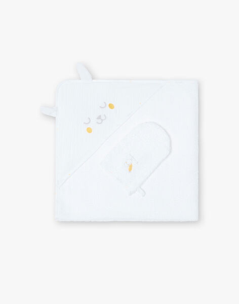 Pointe Eponge Blanche Et Gant Bebe Mixte Collection 0 12 Mois Naissance Sergentmajor