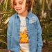 Chemise en jean bleu savane