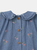 Robe en jean fleuri MAIRIS / 25E1BF91ROBP272