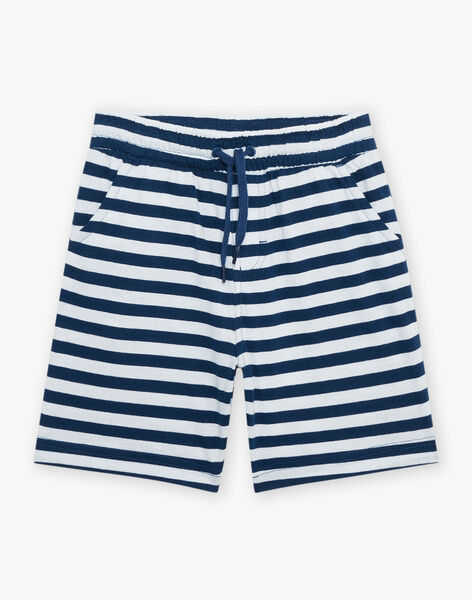 Débardeur et short bleu marine et blanc en jersey FRUPLAGE4 / 23E3PGU3ENS622