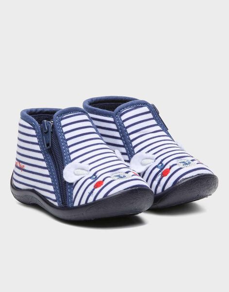 Chaussons Rayes Bebe Garcon Chaussures Bebe Sergentmajor