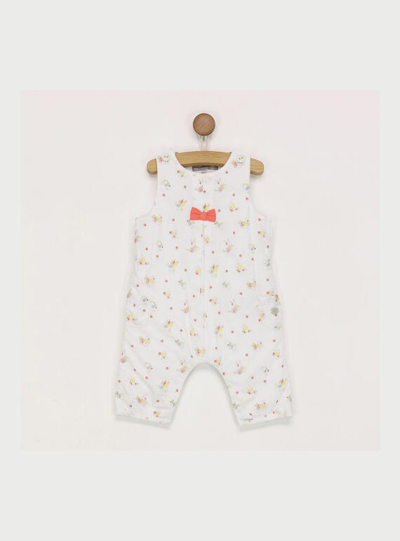 Salopette blanc RYANGELE / 19E0CF11SAL001