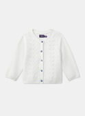 Cardigan Ecru LACLARISSE / 24H1BFJ1CAR001