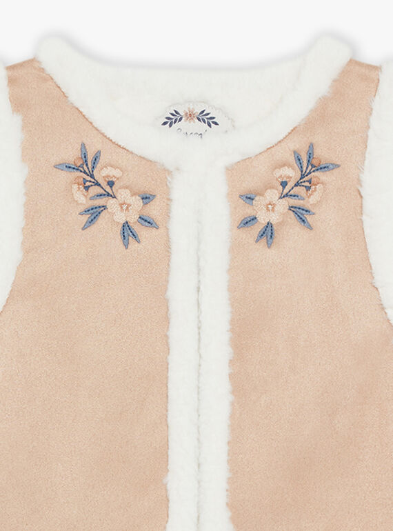 Gilet effet suédine DIAFORETTE / 22H2PFY1CSMI820