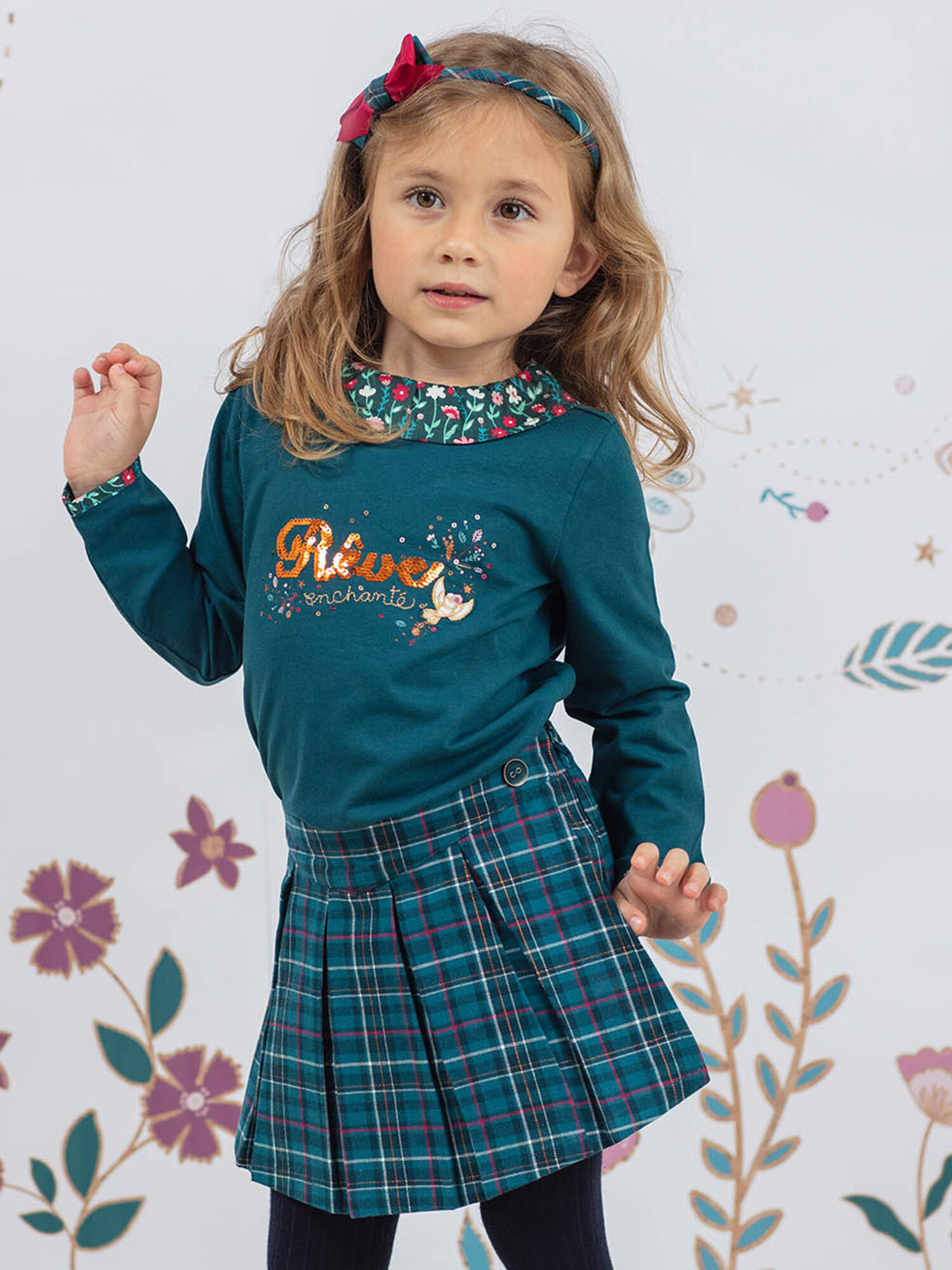 Sergent major top short fille