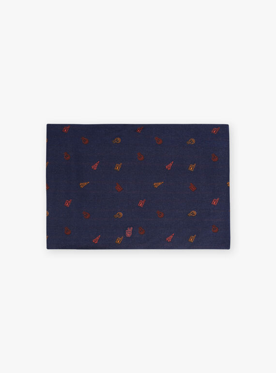 Snood bleu enfant garçon CECOUAGE / 22E4PG71SNO720