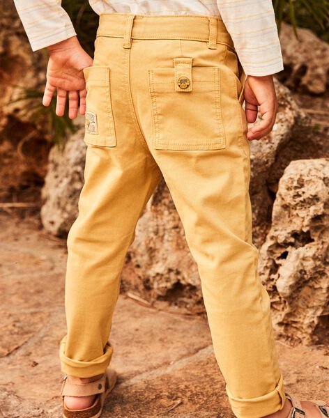 Chino jaune FACLAGE / 23E3PG81PANB112