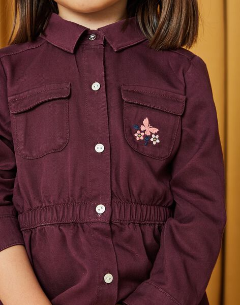 Robe cassis à fronces DROSOETTE 3 / 22H2PFQ3ROBD302