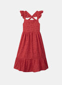 Robe Bain de Soleil Rouge KLAFETTE / 24E2PFN1RBSF503