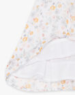 Robe à imprimé fleuri et bloomer bébé fille CYAURORE / 22E1BF11ROB001