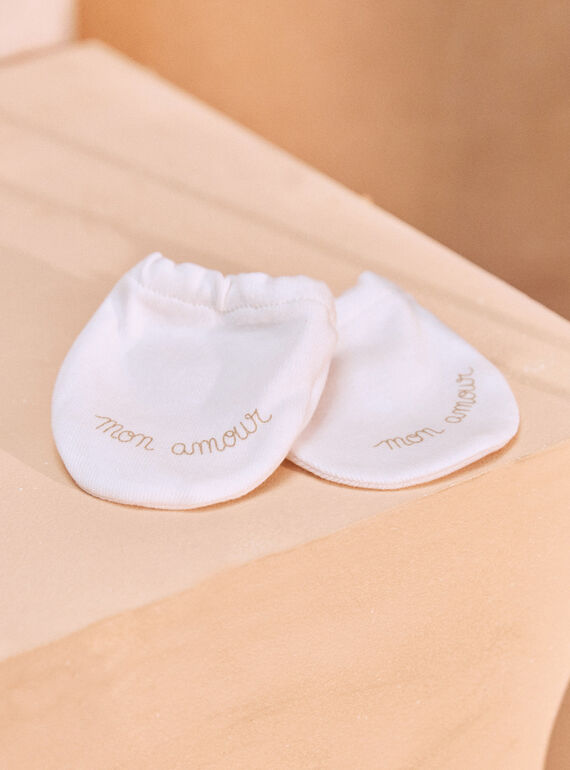 Moufles Blanche KOOB / 24E0AM11MFN000
