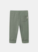 Legging vert sauge Bébé Garçon NAFRANCK / 25H1BGS2LGG610