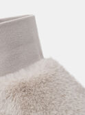 Chaussons Ecru LOPEZ / 24H0AMN1CHP007