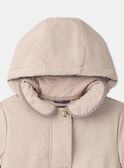 Parka mi-saison 2 en 1 beige LITRETTE / 24H2PF62IMP080