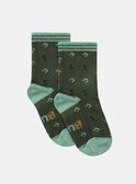 Chaussettes Kaki KAFAGE / 24E4PG32SOQ604
