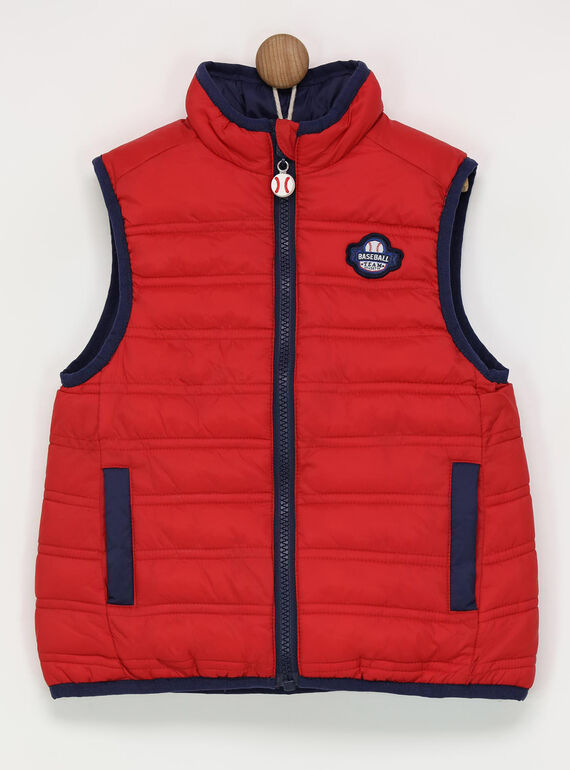 Gilet sans manches bleu marine RAGILAGE1 / 19E3PGB1GSM070