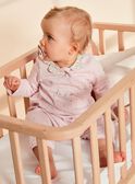 Grenouillère rose clair avec coeur FECOLINE / 23E5BF21GRE321